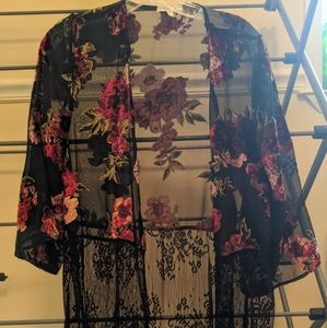 Floral kimono